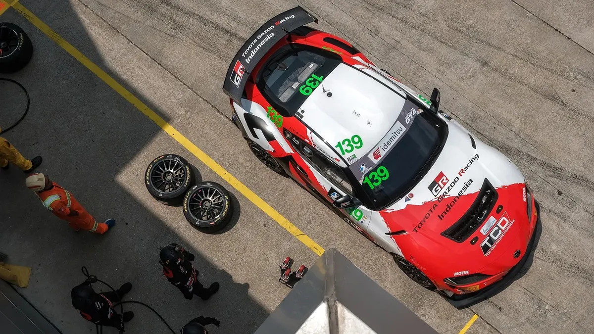 Debut TOYOTA GAZOO Racing Indonesia Langsung Berhasil Naik Podium The Super Series 2026 Seri ke-5, Andalkan GR Supra GT4 Evo2