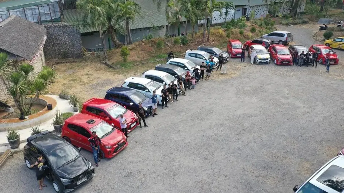 Undang Pembalap Touring TGRI, Toyota Agya Club Indonesia Gelar Jambore Celebes di Makassar