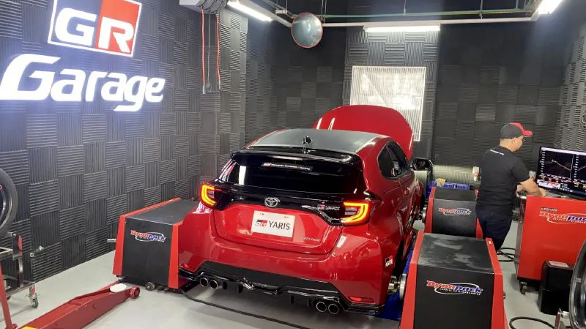 GR Garage: Siap Pasang GR Performance Parts, Dyno Test, dan Motorsport Services Lainnya, Ada New 4D Racing Simulator