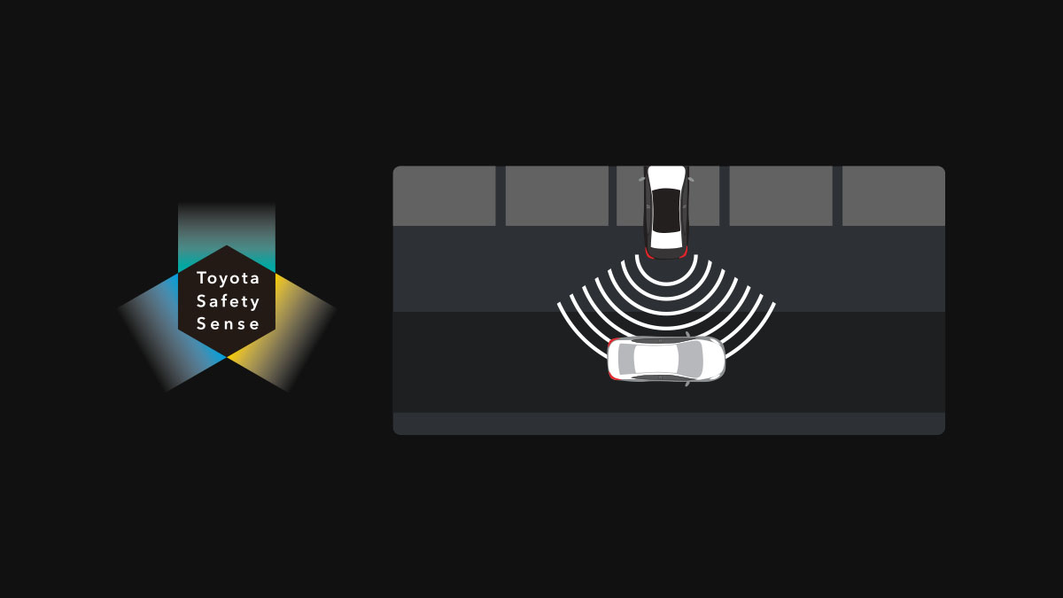 Toyota Safety Sense 2.0 - Rear Cross Traffic Alert (RCTA)