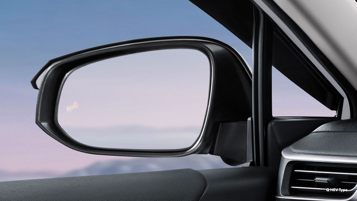 Blind Spot Monitor (BSM) (All Q HEV Type)
