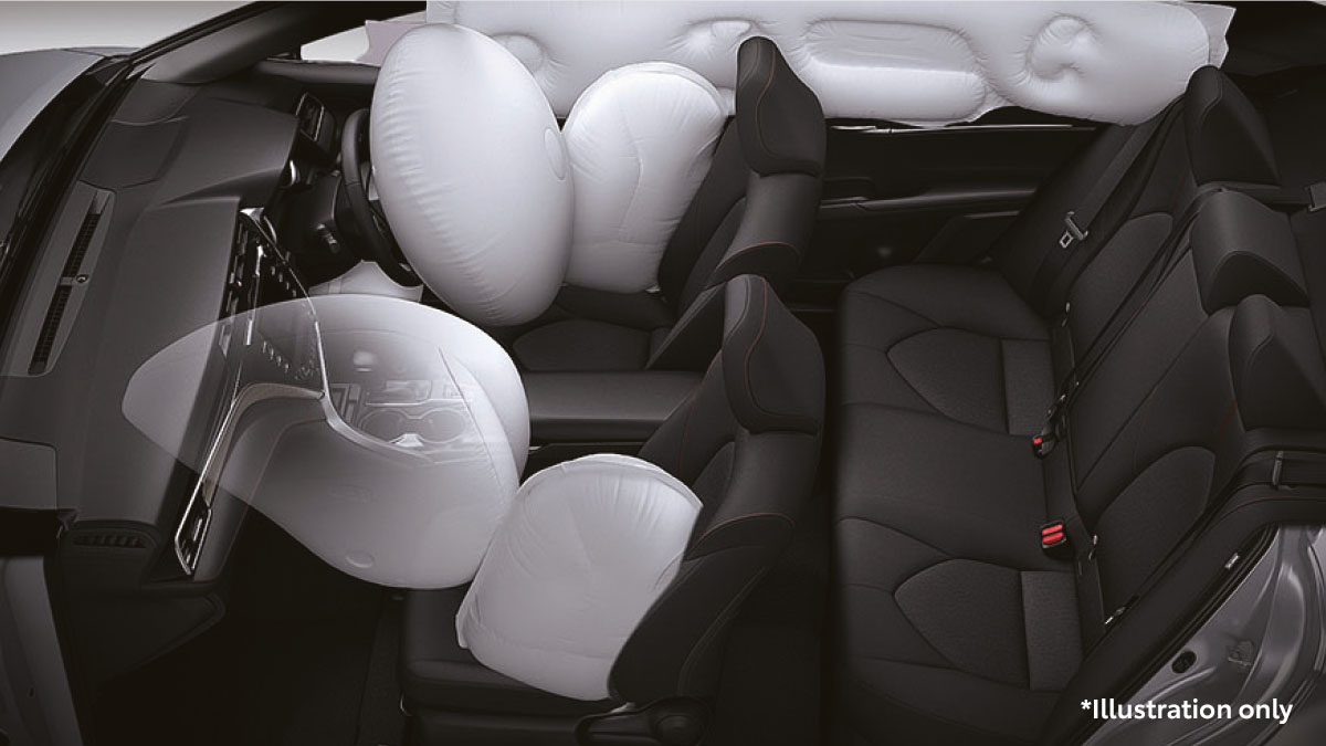 7 SRS Airbags