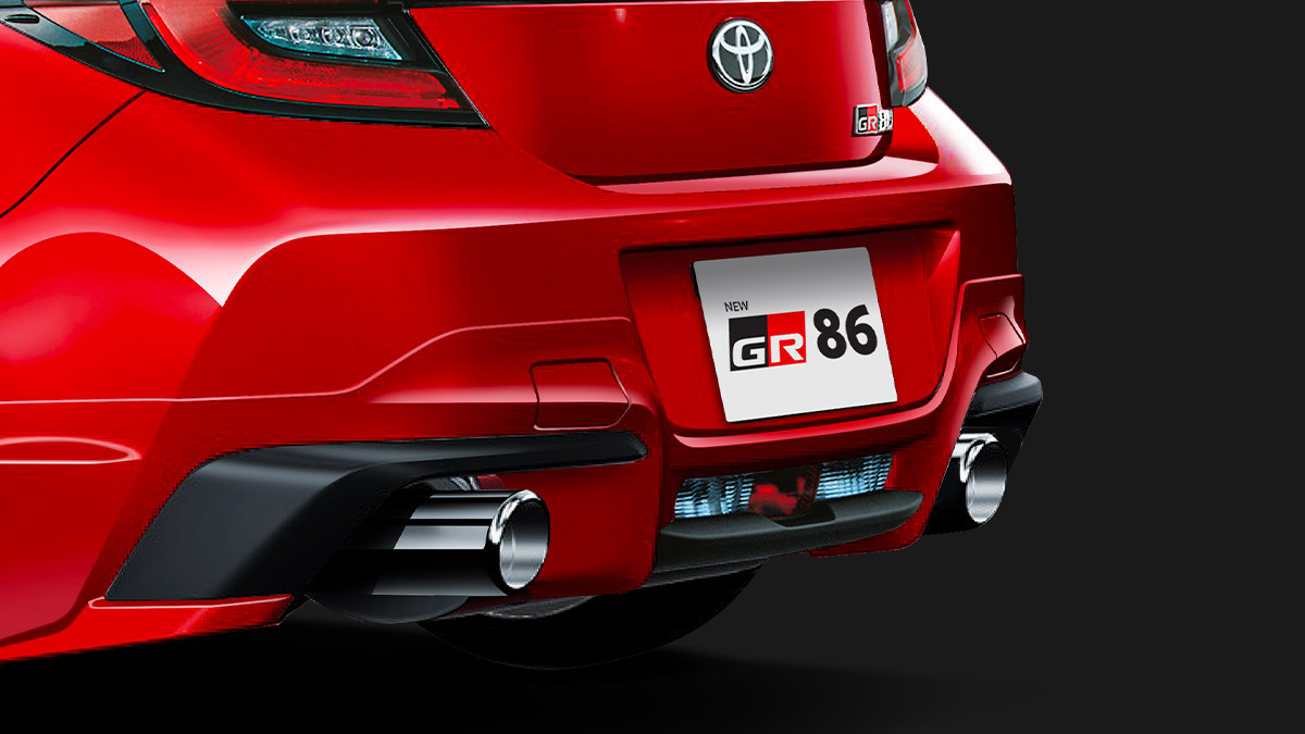 Powerful GR Rear Bumper Spoiler