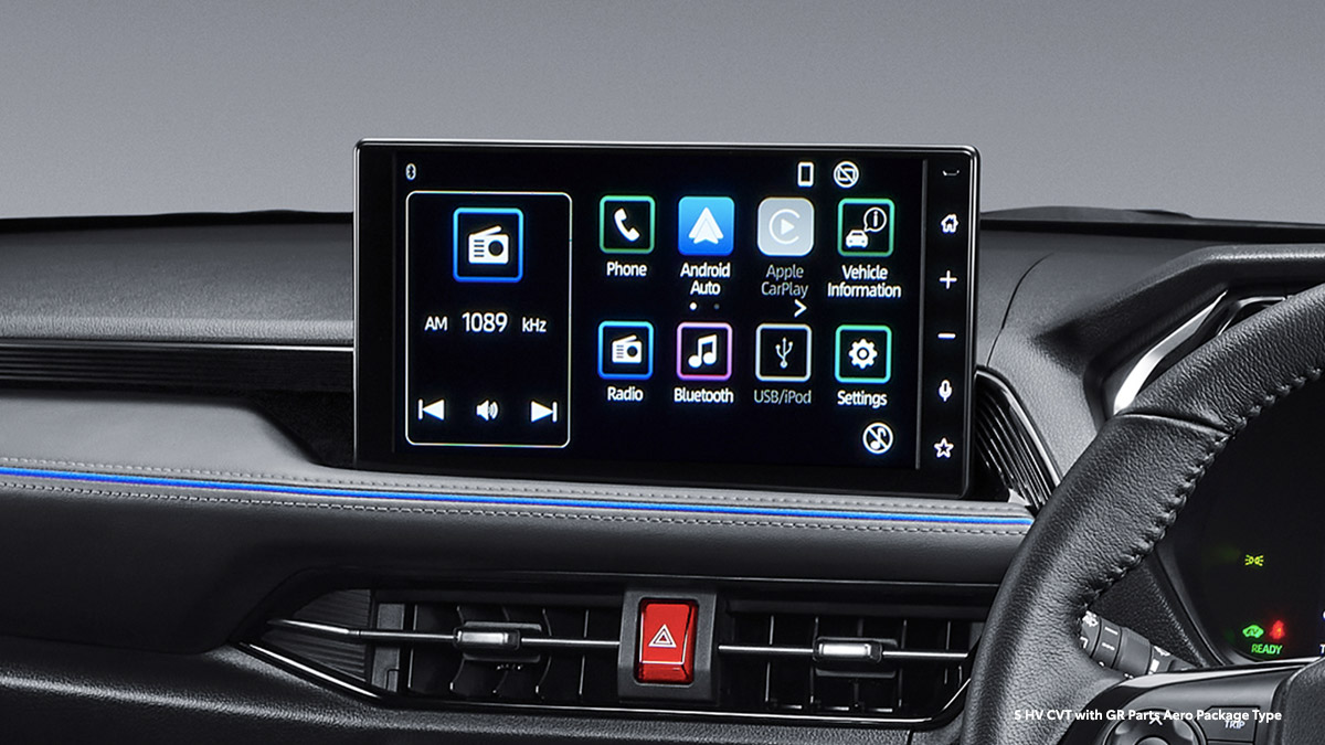 interior yaris cross