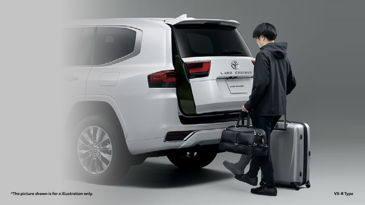 Power Back Door with New Kick Sensor