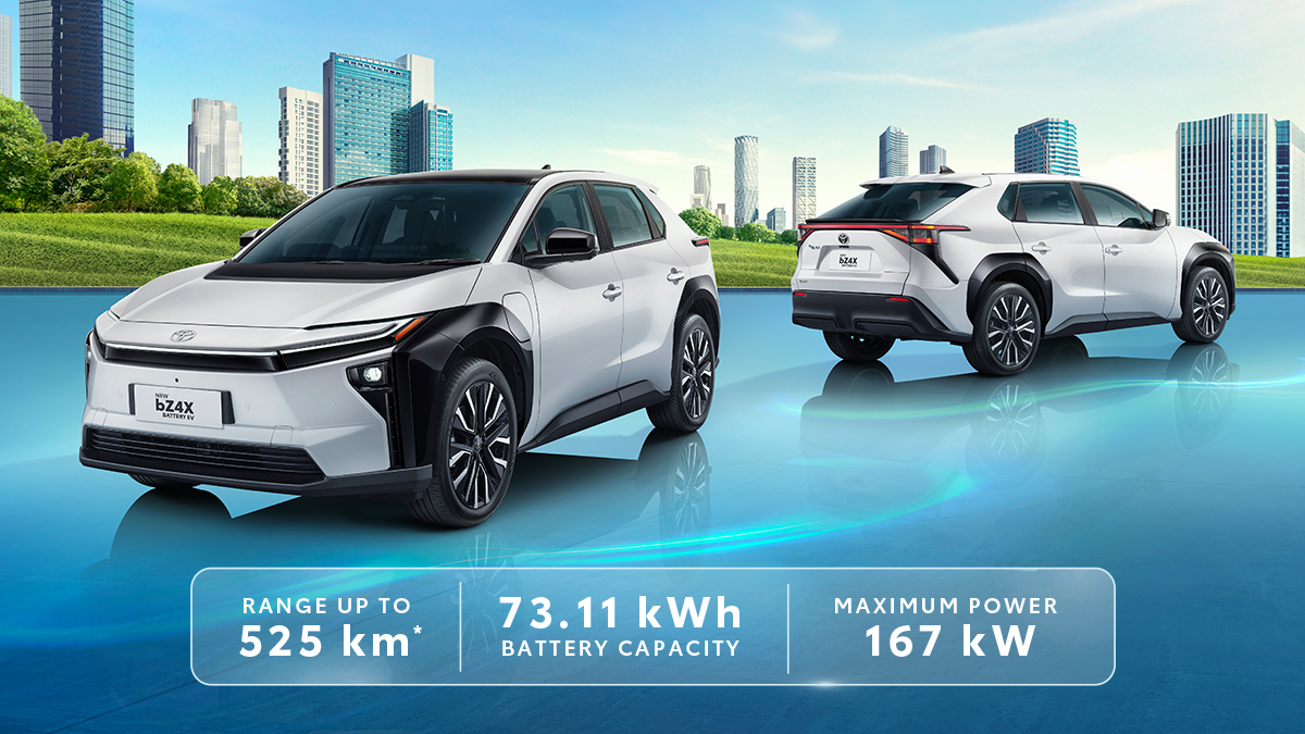 Increased Performance, Power (167 kW), Battery Capacity (73.11 kWh), and Range up to 525 km*