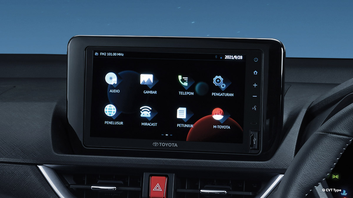 New Integrated 9" Head Unit (All Type) with Advanced Smartphone Connectivity (Q Type)