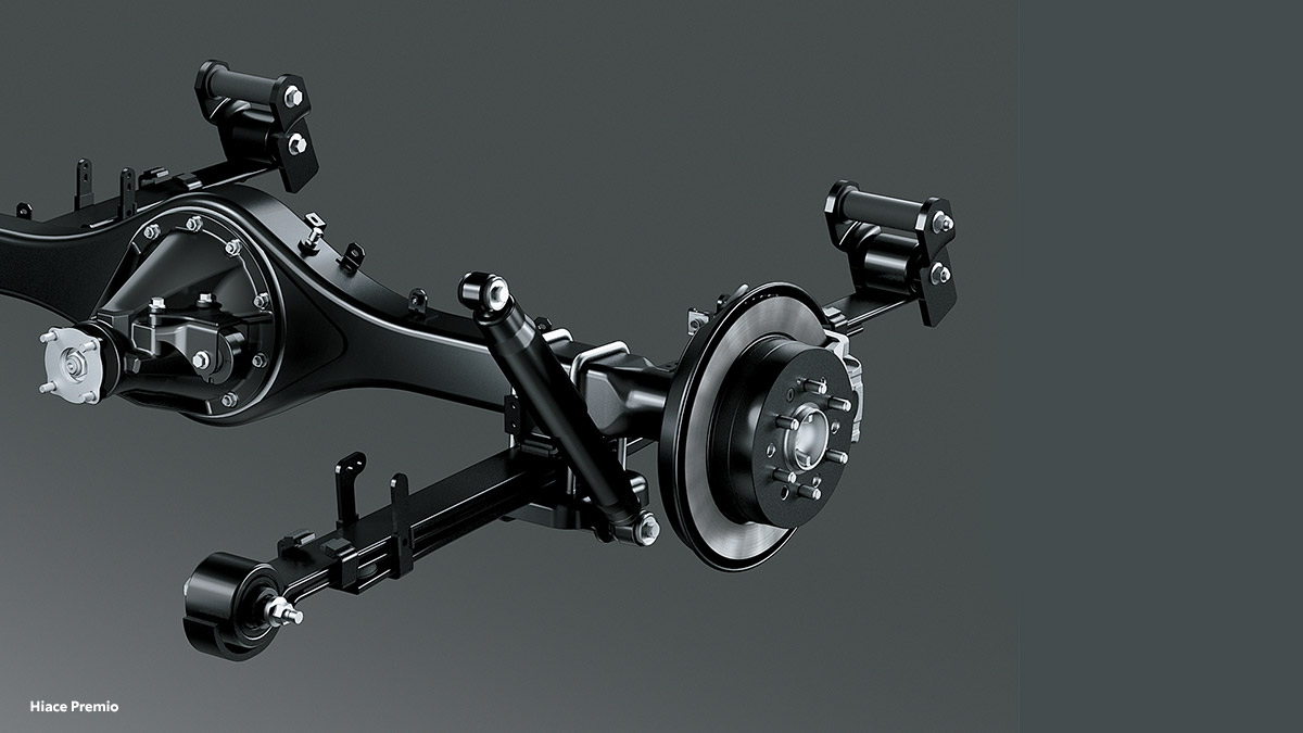 Front and Rear Disc Brake (Hiace Premio)