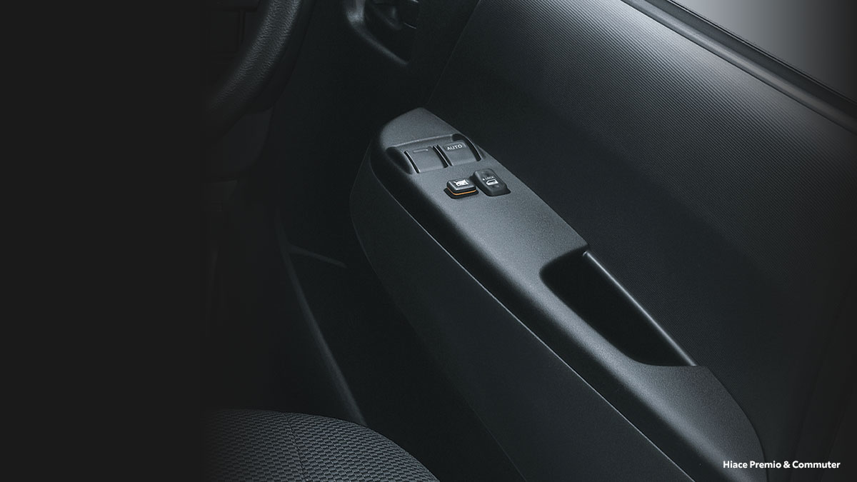 Power Window (Hiace Premio & Commuter)