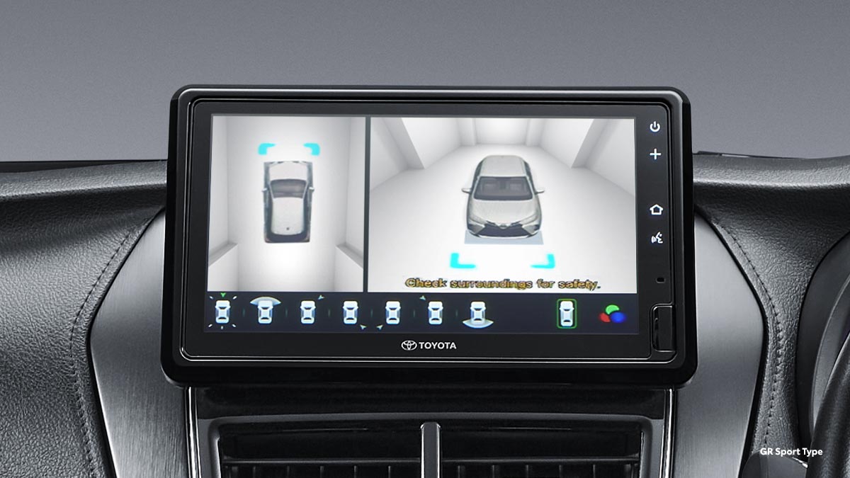 New Panoramic View Monitor with 9" Head Unit