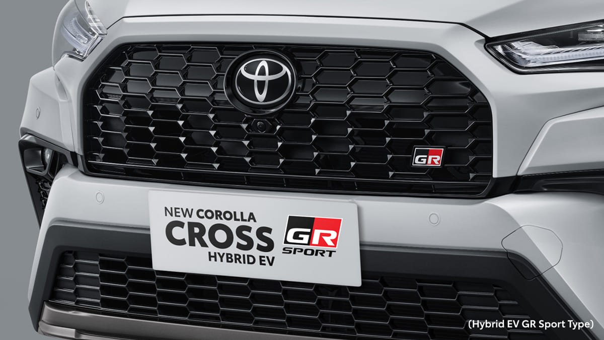 New Front Grille with GR Emblem
