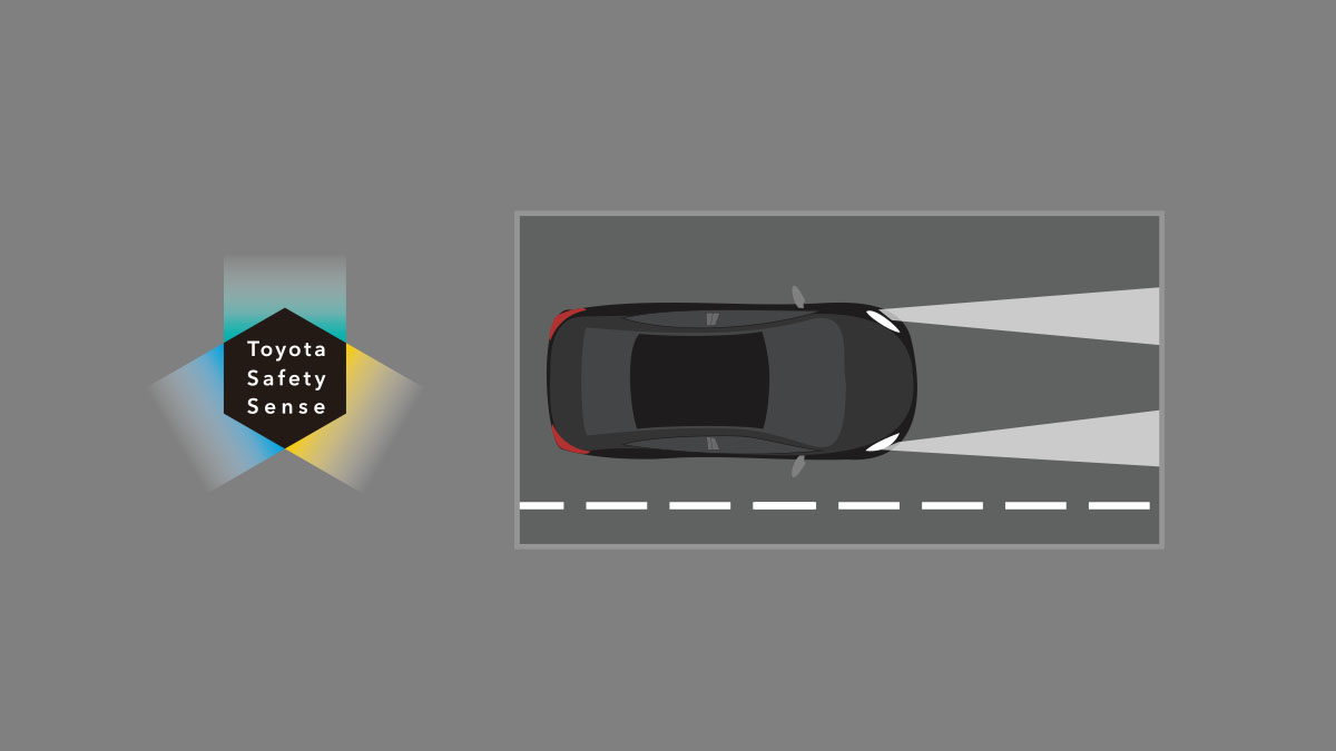 Toyota Safety Sense - Automatic High Beam (AHB)