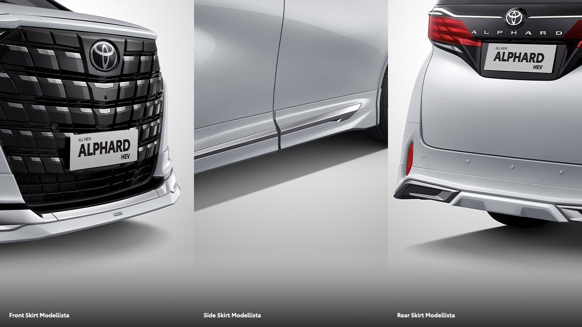 Package Modellista (Front Skirt, Side Skirt, Rear Skirt)