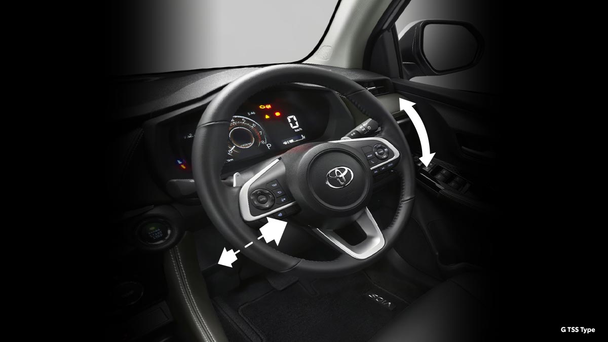 Tilt & Telescopic Steering Wheel