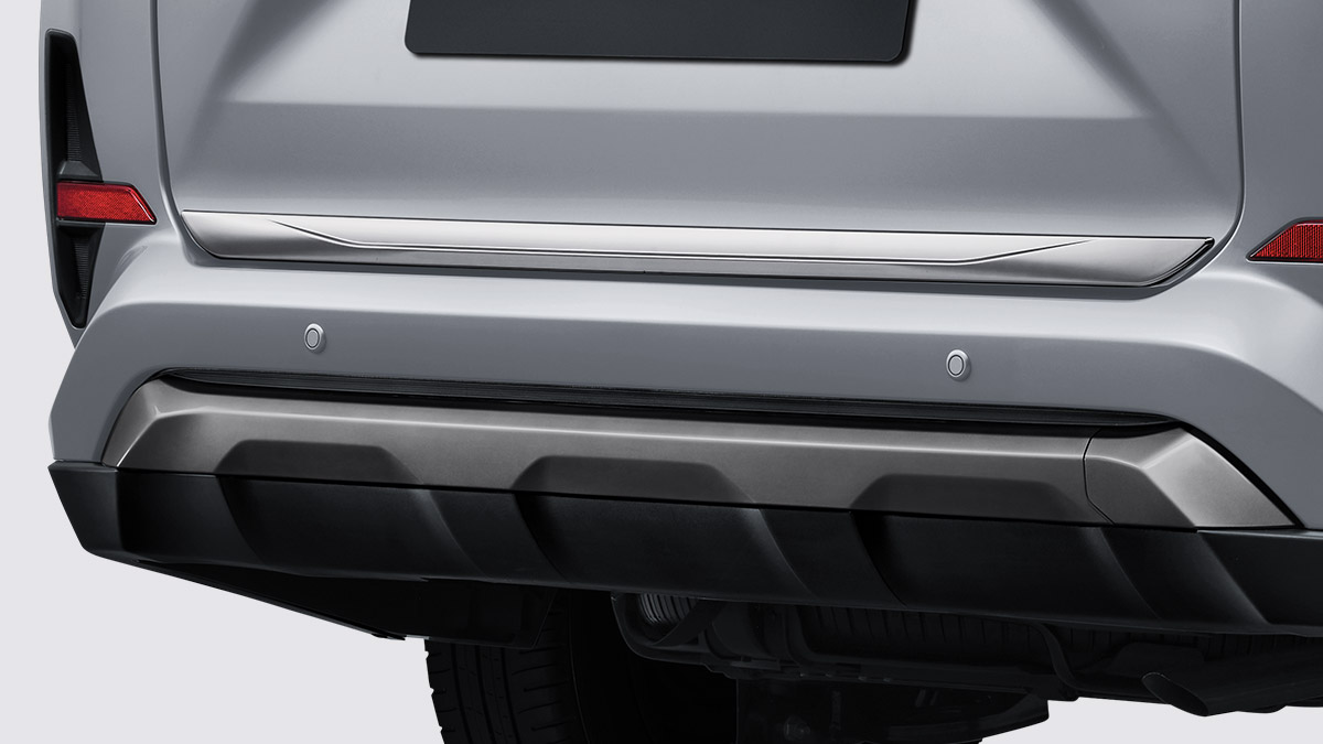 Back Door Moulding (Light Chrome)