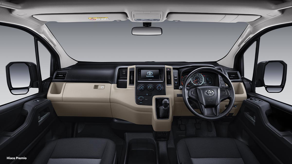 Exclusive Dashboard Design (Hiace Premio)