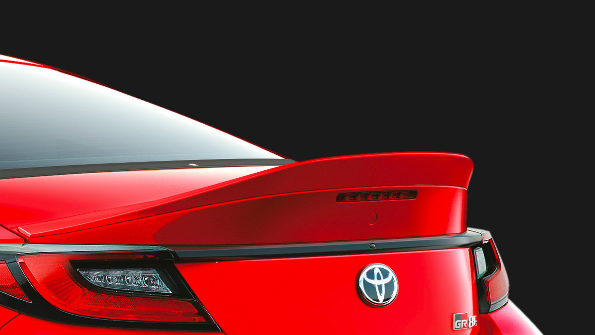 Aerodynamic GR Trunk Spoiler