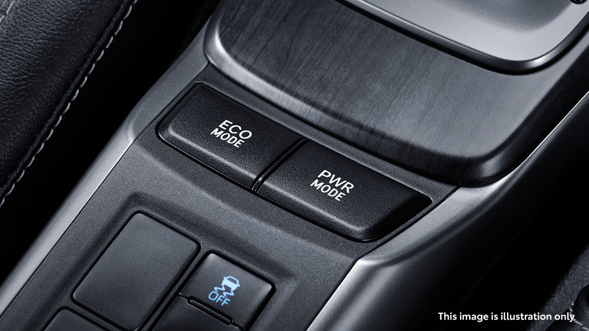 Drive Mode System (Eco-Normal-Power Mode)