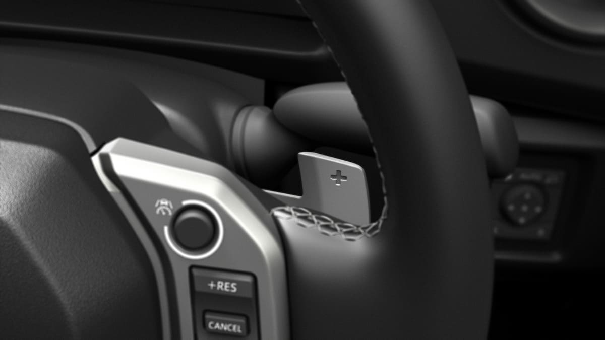 New Paddle Shift Design