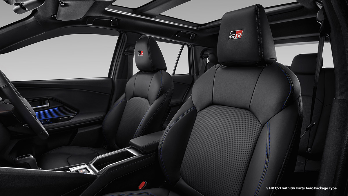 Deluxe Leather Seat (All S Type) with GR Logo (All GR Parts Aero Package Type)