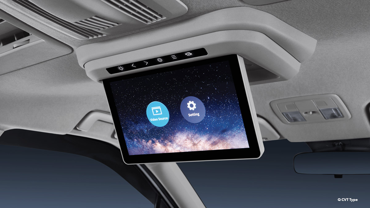 New Rear-Seat Entertainment (All type)