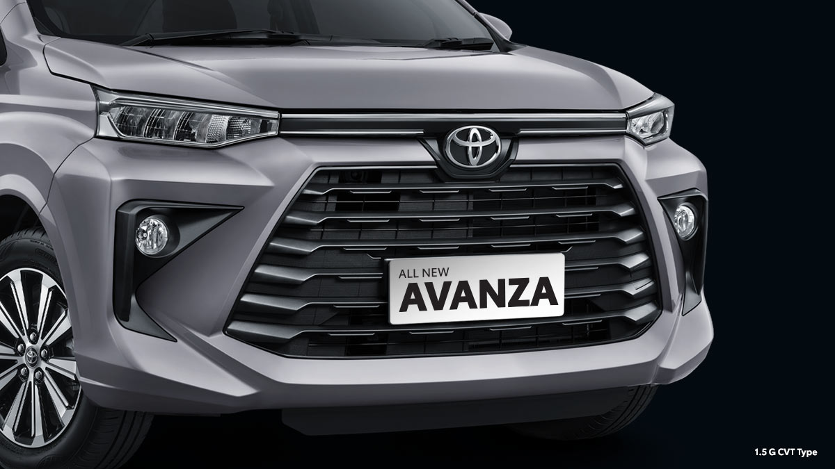 New Bold Front Bumper Design with New Sharp LED Headlamp (All Type) and New Fog Lamp (1.5 G Type)