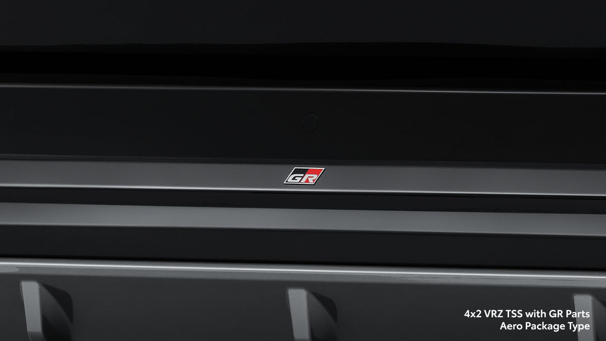 New GR Spoiler on Rear Bumper