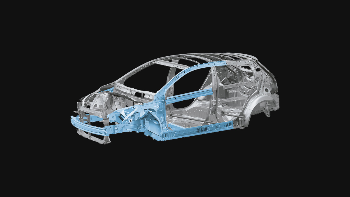 Energy-Absorbing Body Structure & High Strength Body Frame