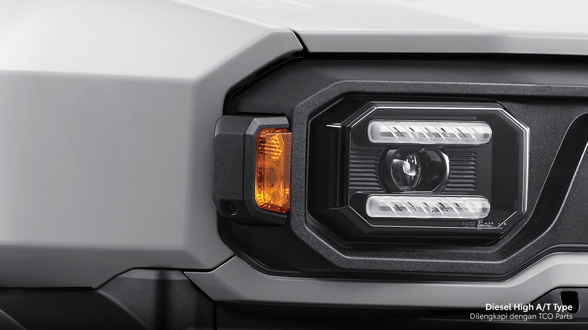 LED Projector Headlamp with DRL (Diesel High A/T Type)