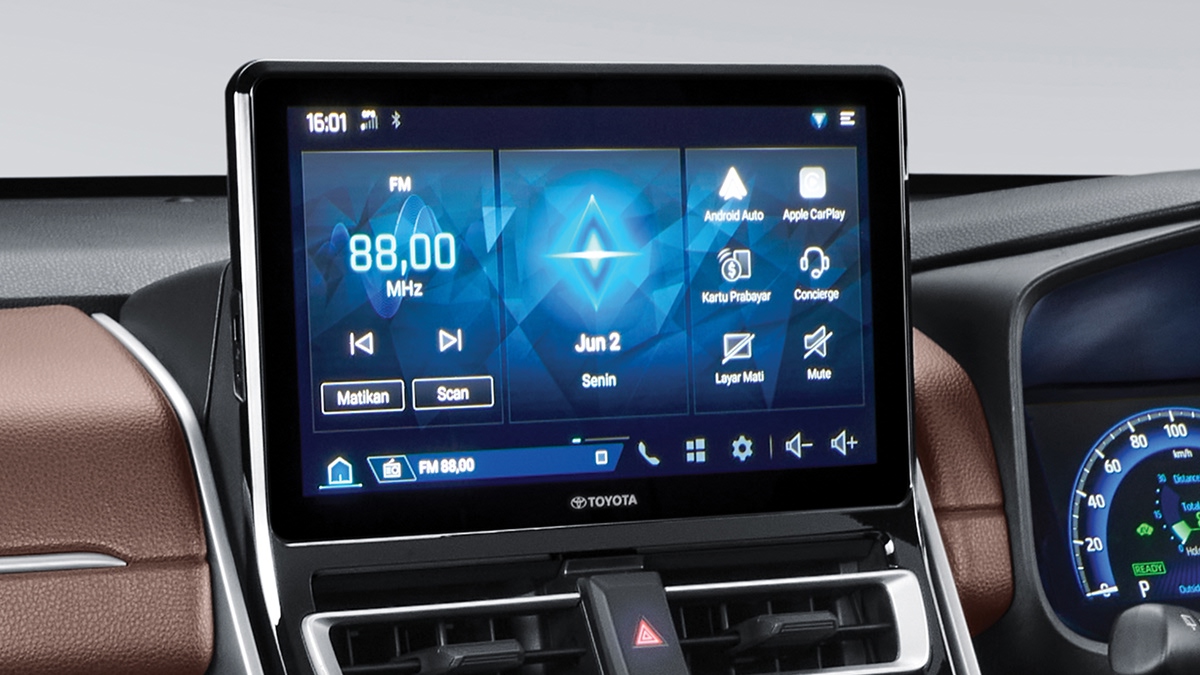 New 10” Head Unit with Smartphone Connectivity (All G Type)