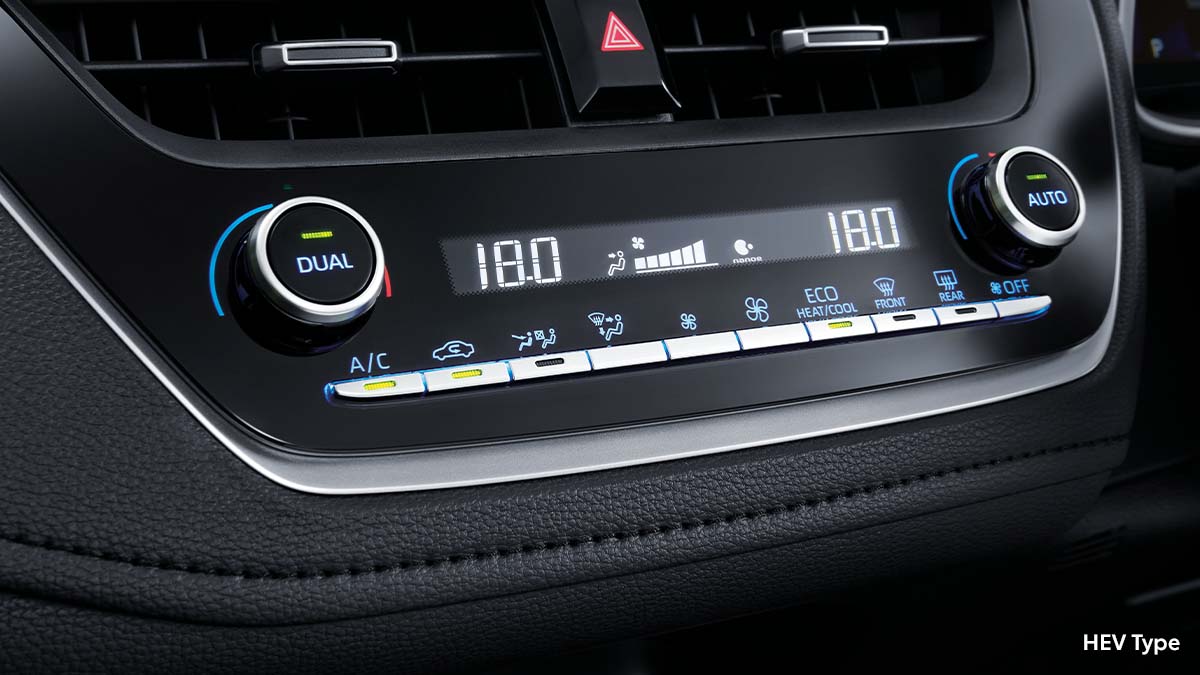 Dual Zone Auto AC