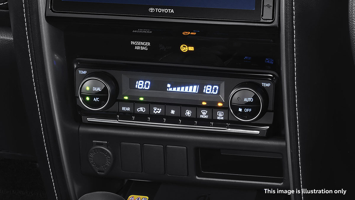 Adaptable Auto A/C with Dual Zone