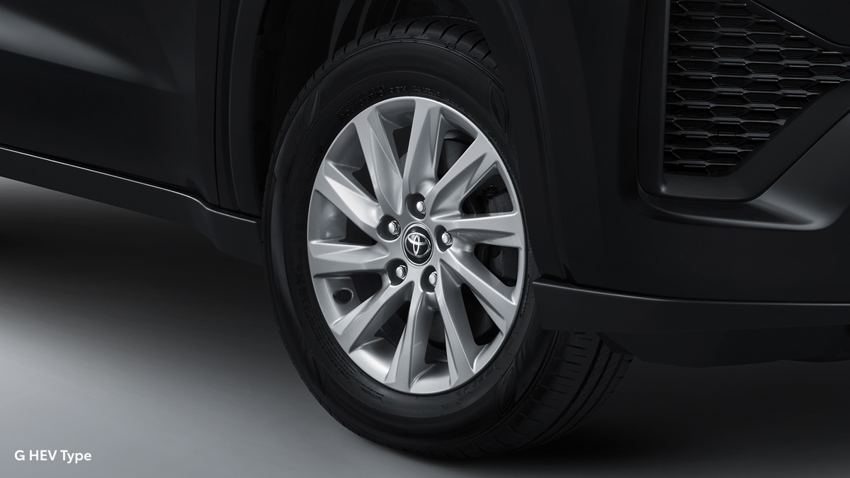 Captivating 16" Alloy Wheel (All G Type)