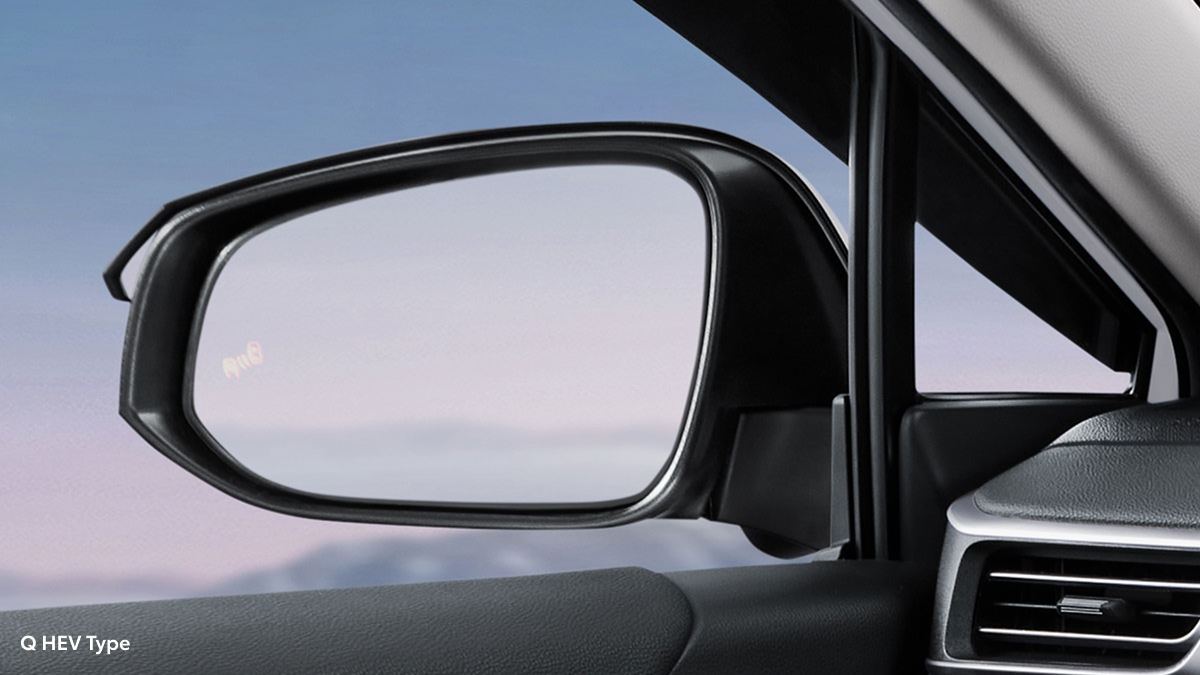 Blind Spot Monitor (BSM) (All Q HEV Type)