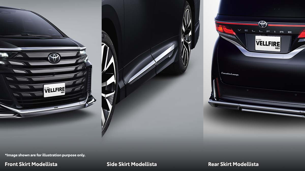 Package Modellista (Front Skirt, Side Skirt, Rear Skirt)