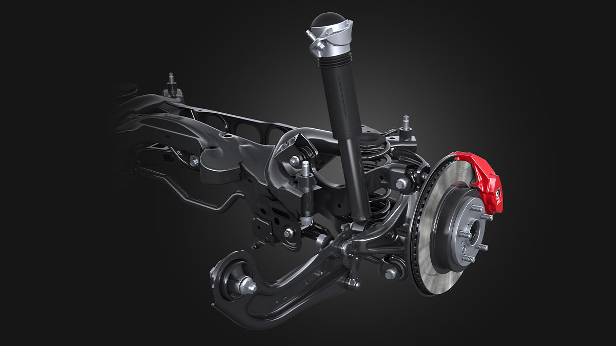 Double Wishbone Rear Suspension