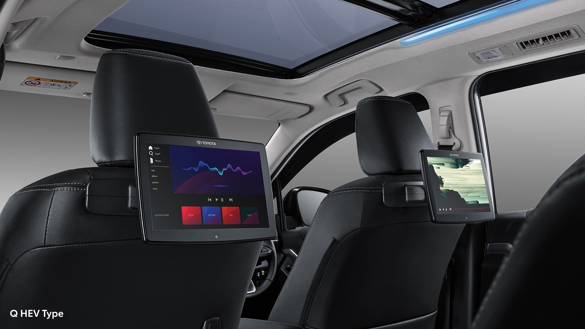 10" Dual Rear Seat Entertaiment (All Q Hybrid EV & All V Type)