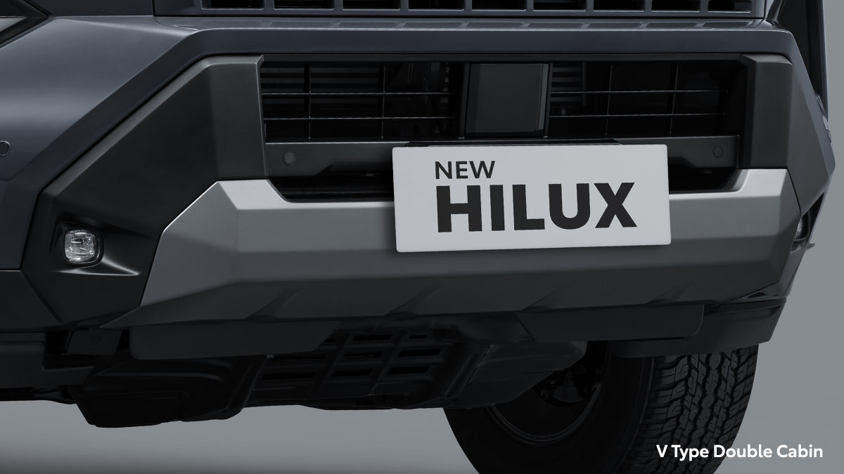 Satin Silver Lower Bumper + FOG Lamp