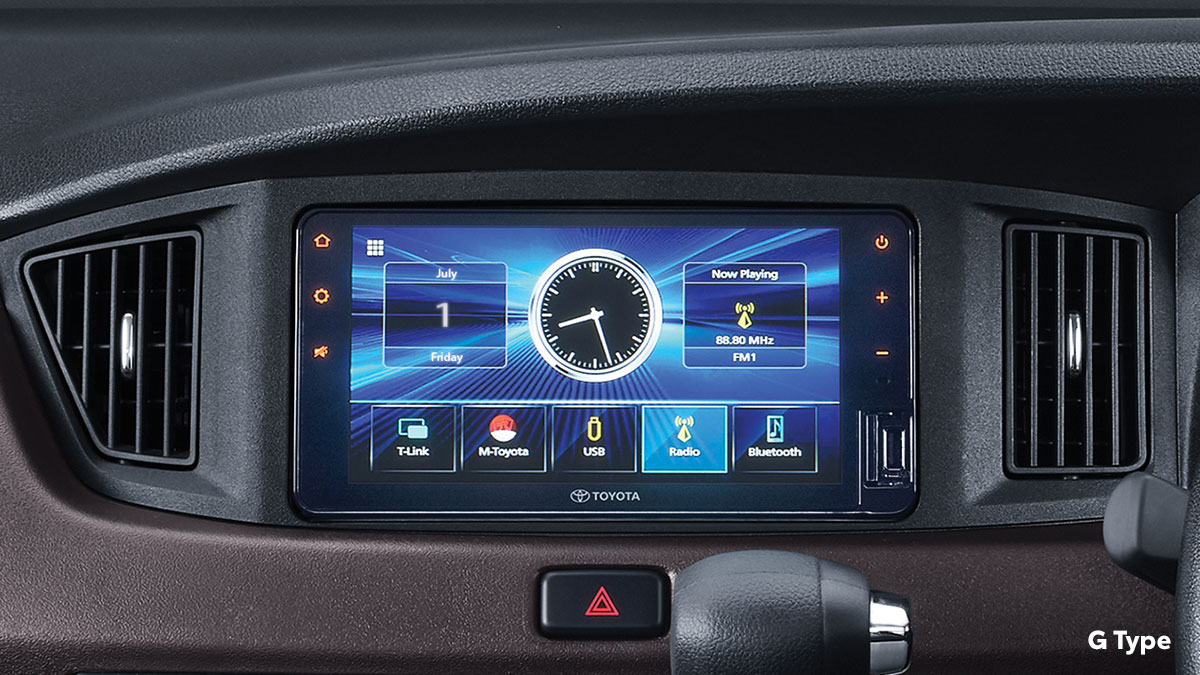 New Advanced Audio Head Unit (All Type) AVX with Mirroring (G-Type) AVX with Bluetooth (E-Type)