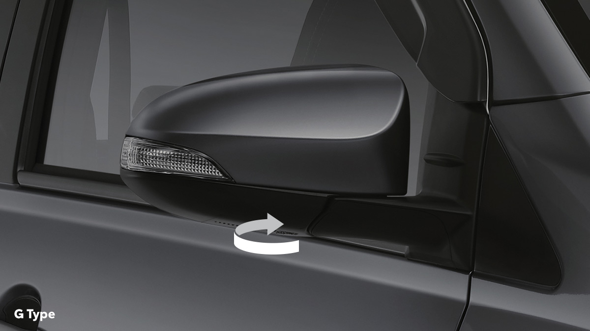 Retractable Outer Mirror (G Type)