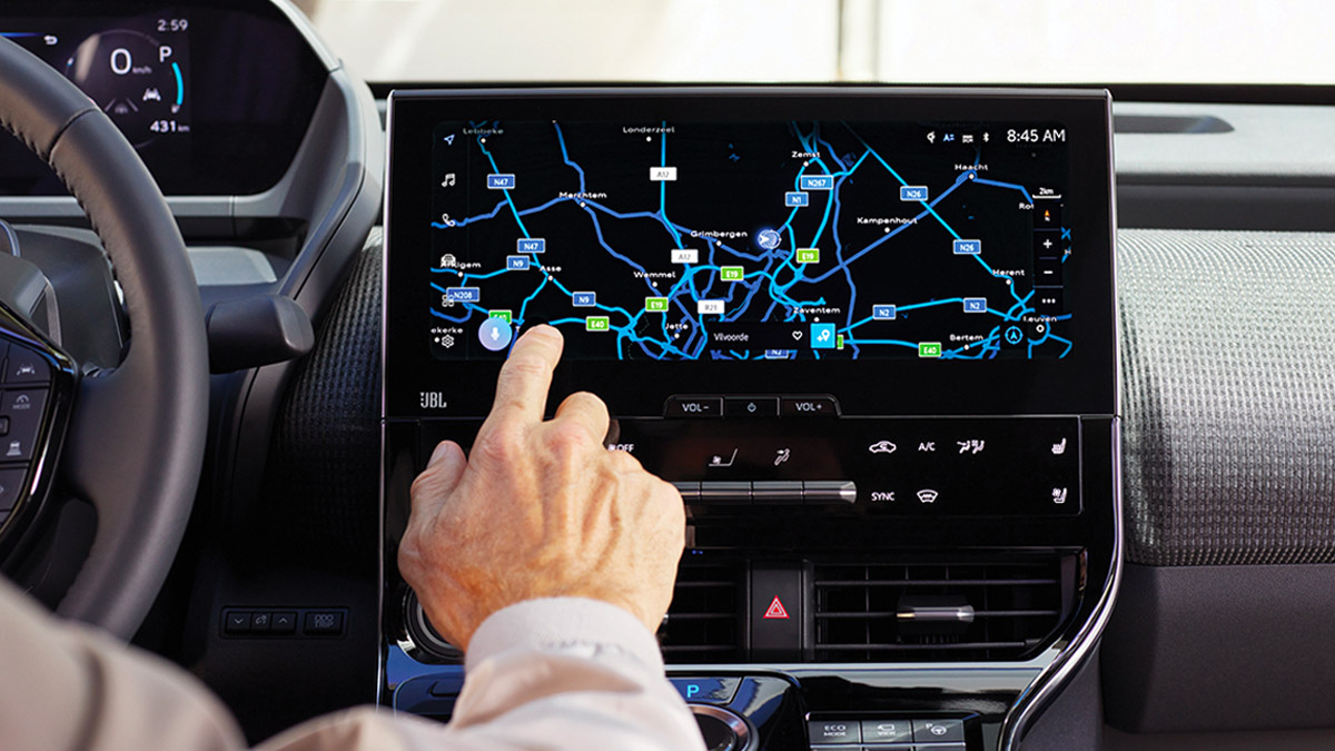 12.3 inch Toyota Audio Multimedia with Human Machine Interface (HMI)