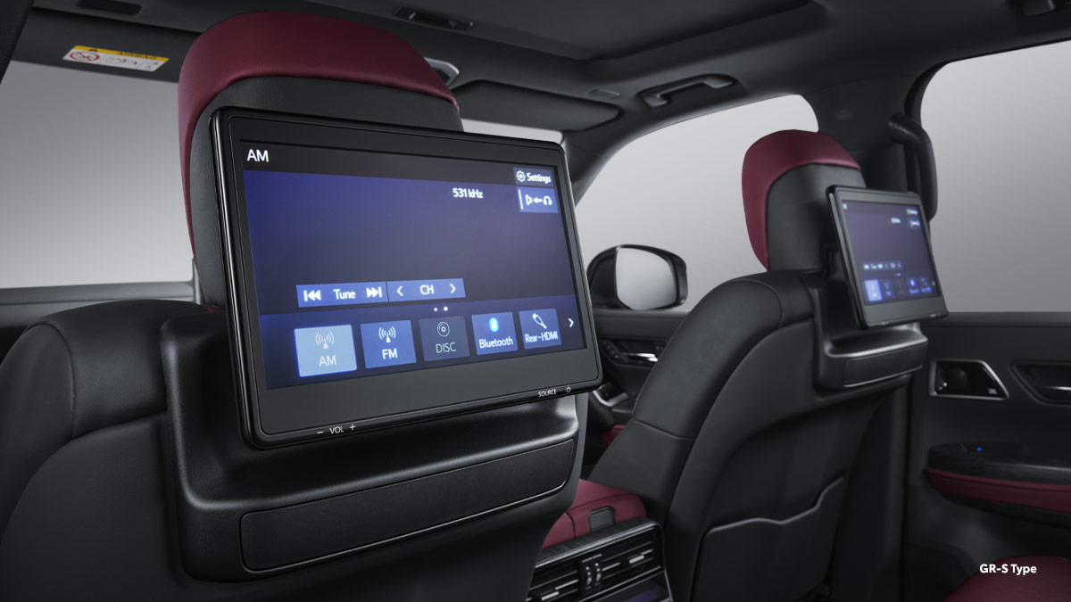 New Rear Seat Entertainment