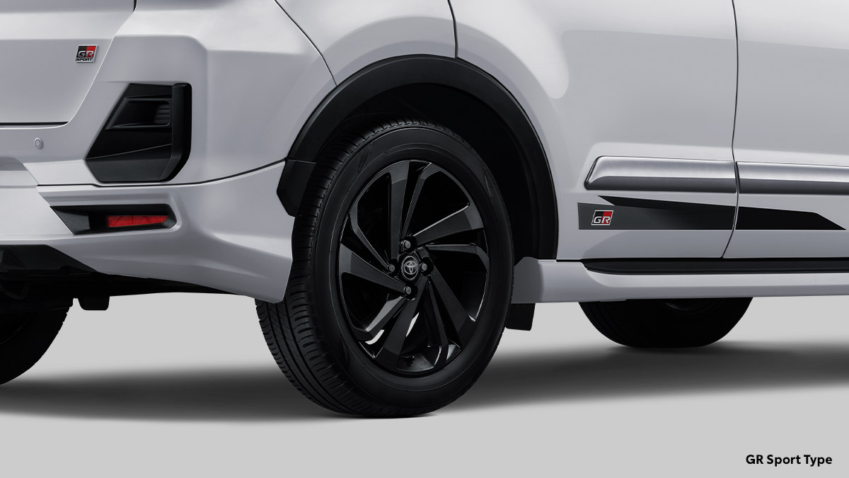 17" Black Wheels (Black on All 1.0T GR Sport Type, Silver Dual Tone on 1.0T G Type)