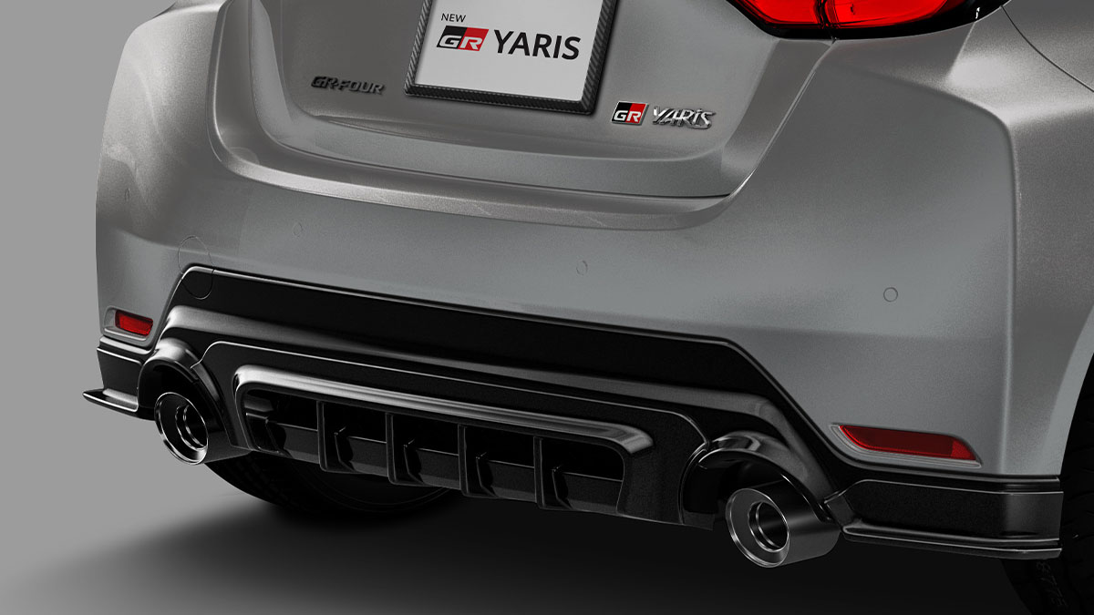 New GR Rear Bumper Spoiler