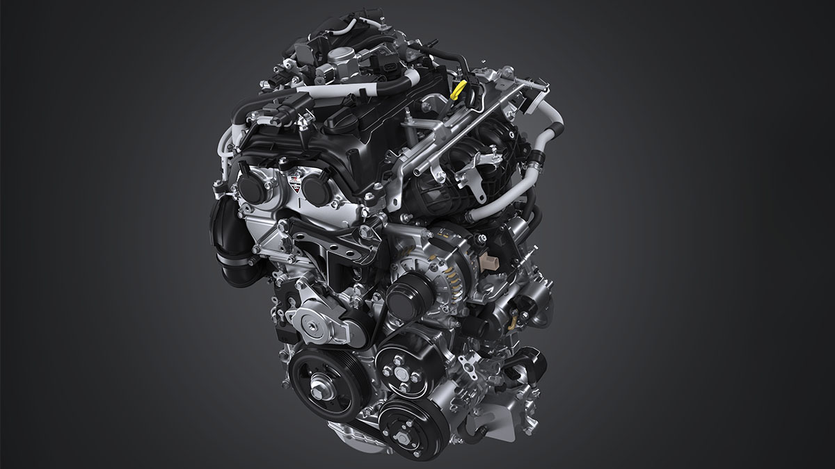 New Powerful 3-Cylinder 1.6L Engine with Turbocharger