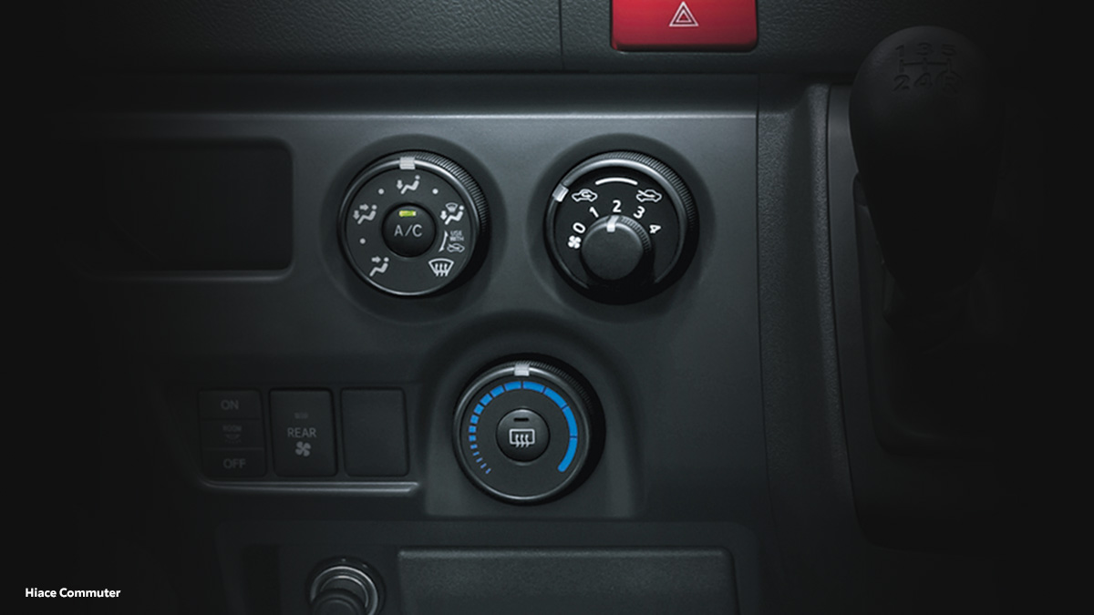 Climate Control (Hiace Commuter)