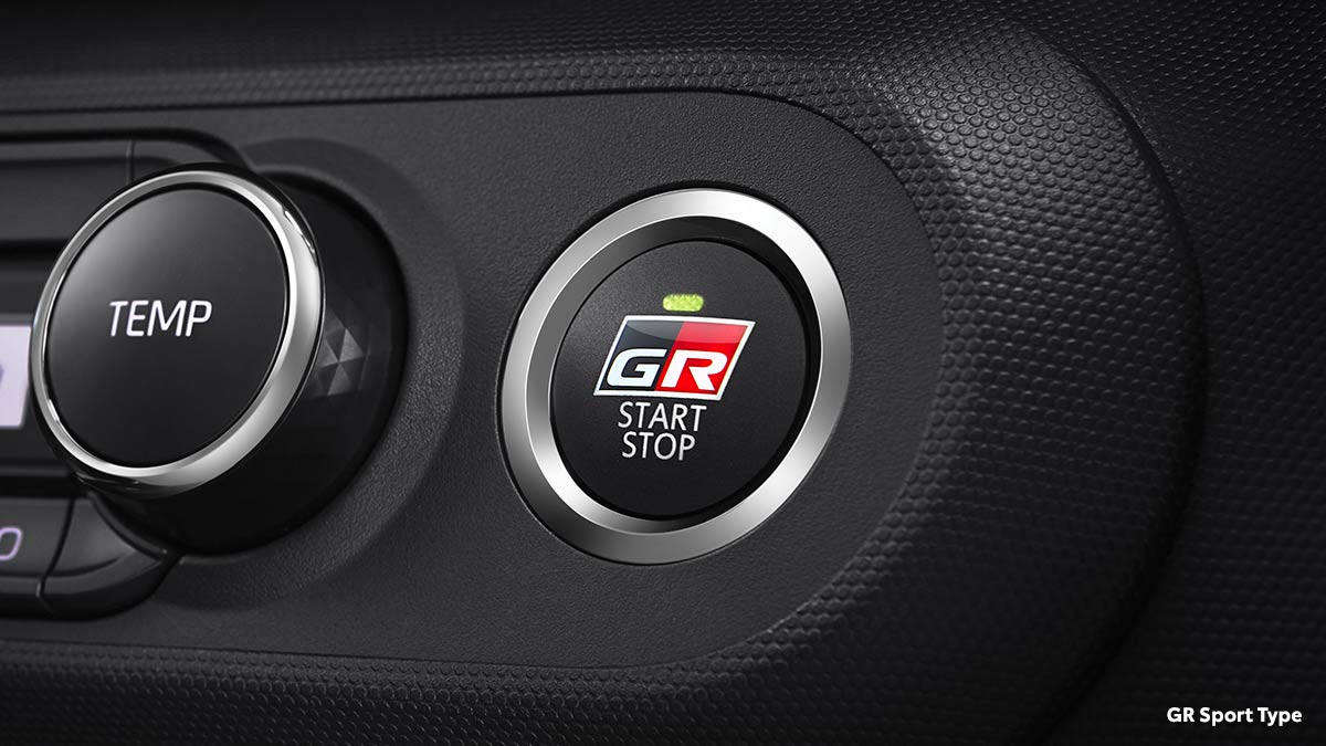 New GR Push Start Button (All 1.0T GR Sport Type)