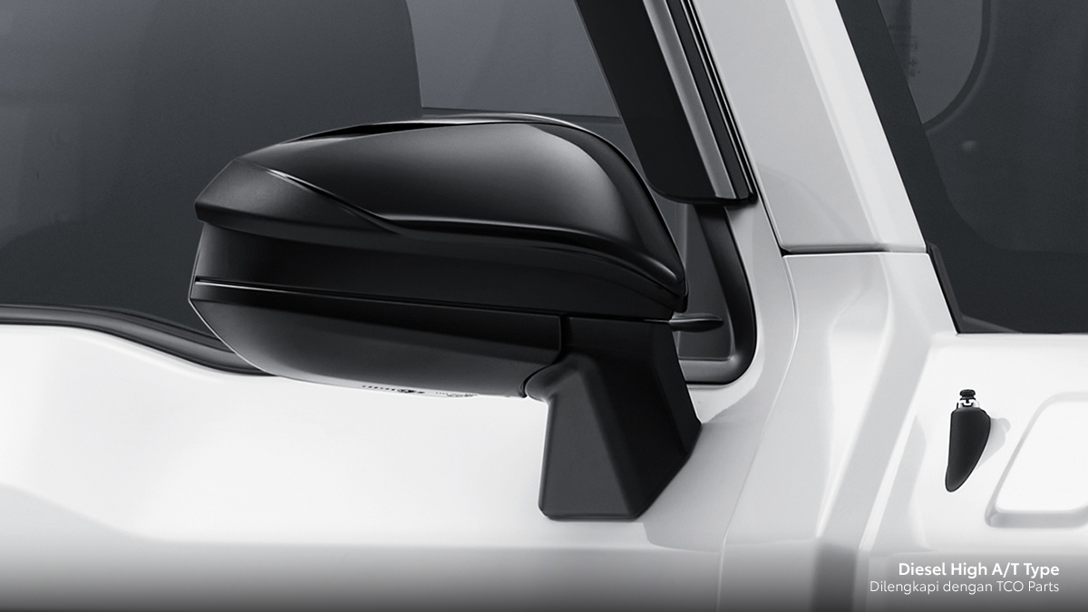 Outer Mirror with Electric Adjustment (Diesel High A/T Type)