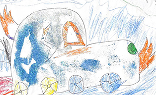 Karya Waku-Doki Award : Flash Car oleh Maximiliano Bedoya Gómez